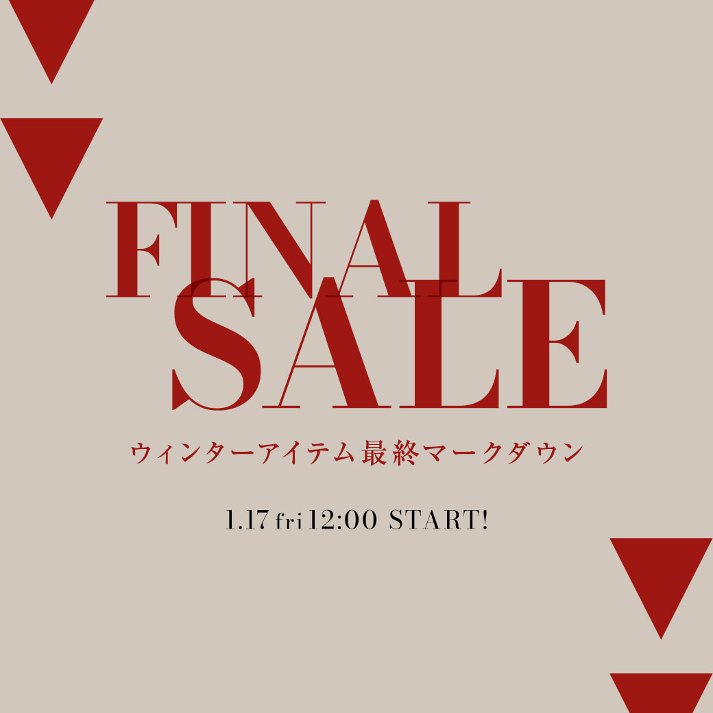 FINAL SALE